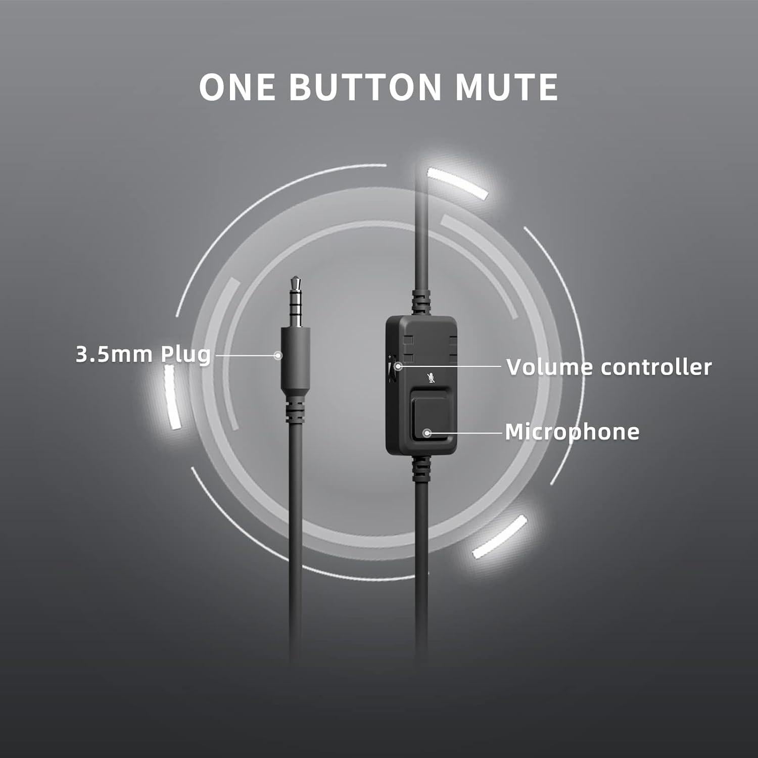 Auriculares Gaming SOMIC G951S Estéreo 3.5mm Negro con Micrófono