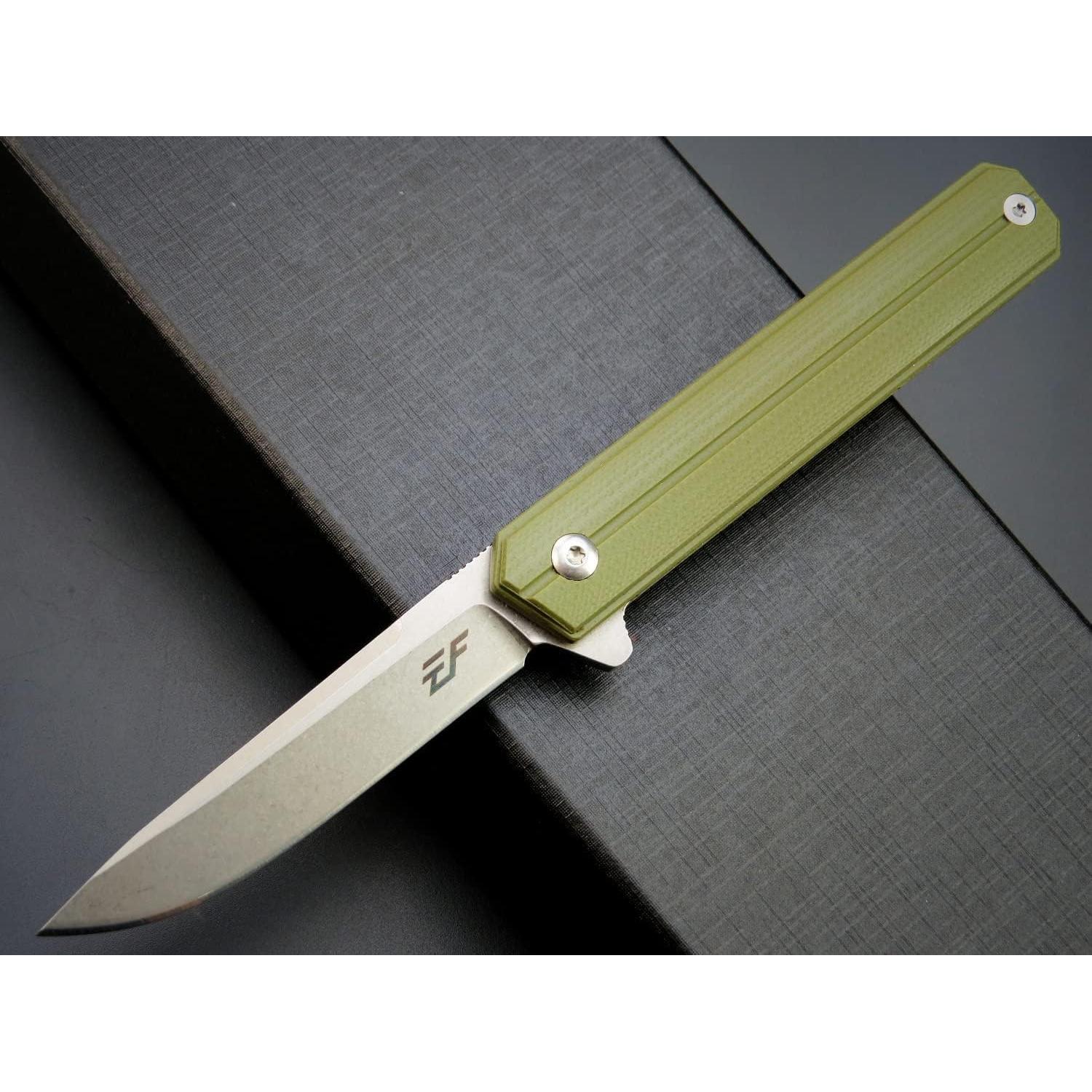 Cuchillo Plegable Eafengrow EF64 Acero D2 Mango G10 18 cm