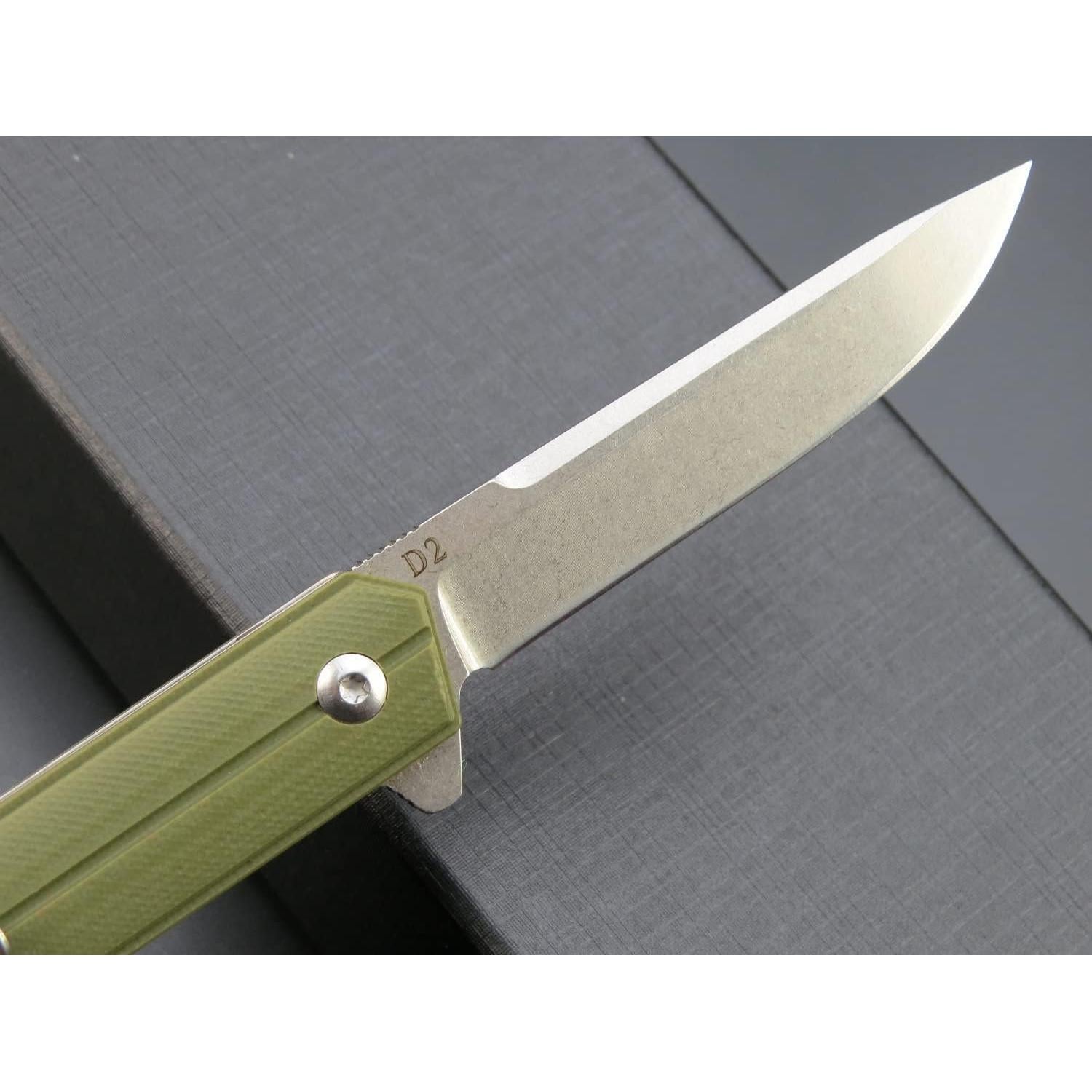 Cuchillo Plegable Eafengrow EF64 Acero D2 Mango G10 18 cm