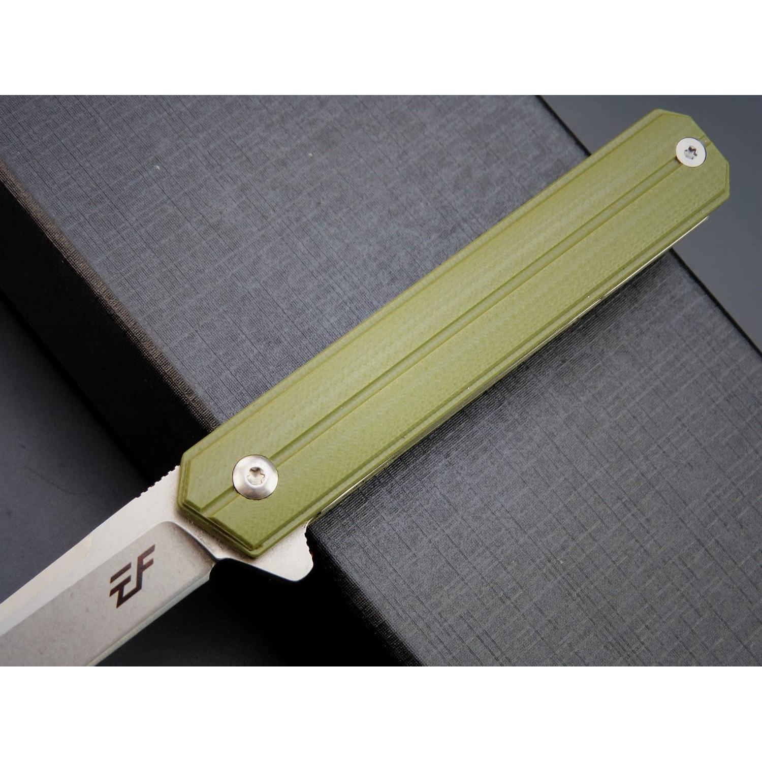 Cuchillo Plegable Eafengrow EF64 Acero D2 Mango G10 18 cm