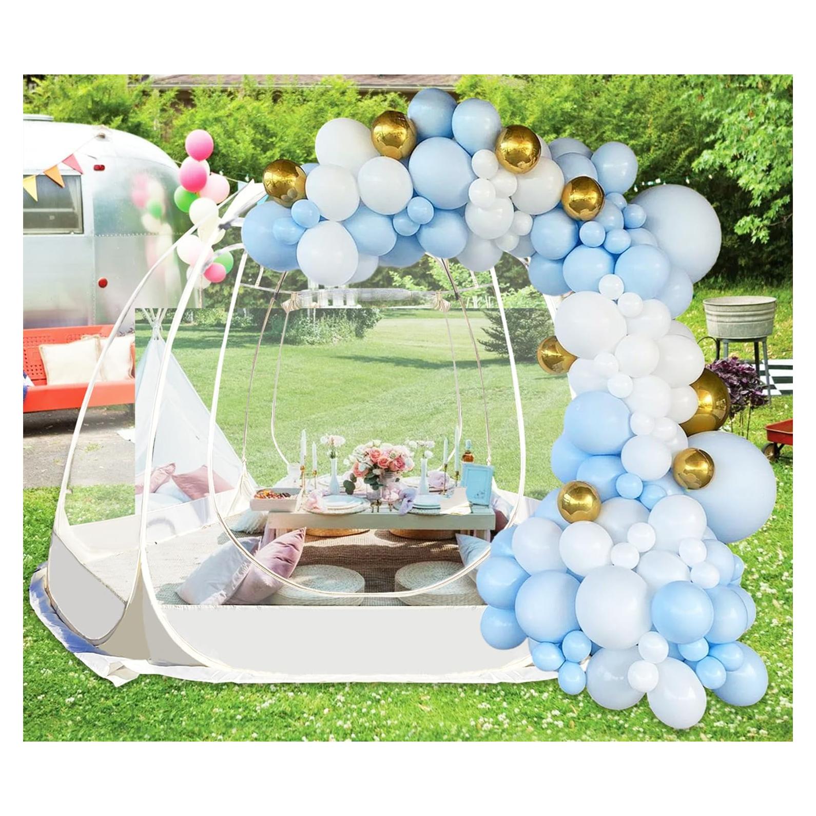 Tienda de Burbuja XJDABXD 3.05m Camping Transparente 540°