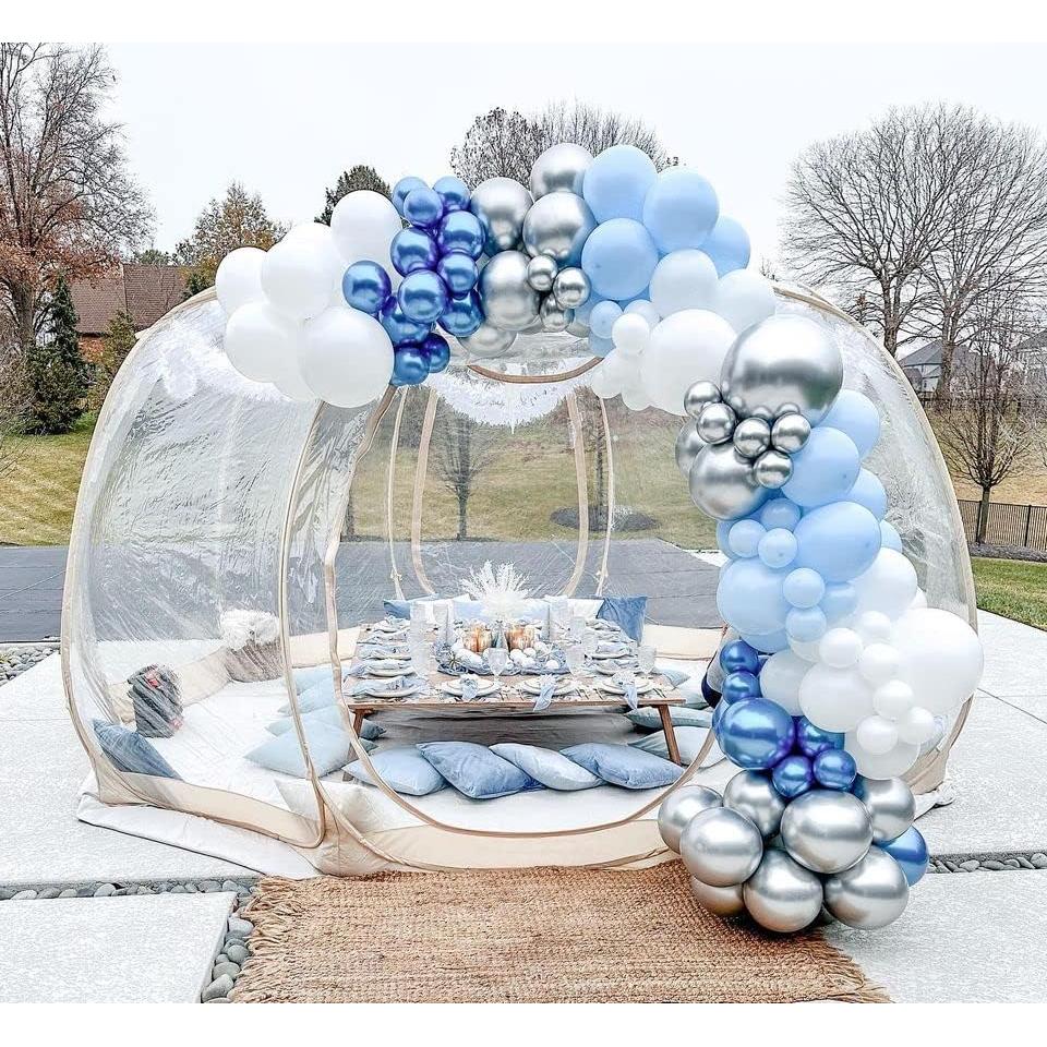 Tienda de Burbuja XJDABXD 3.05m Camping Transparente 540°