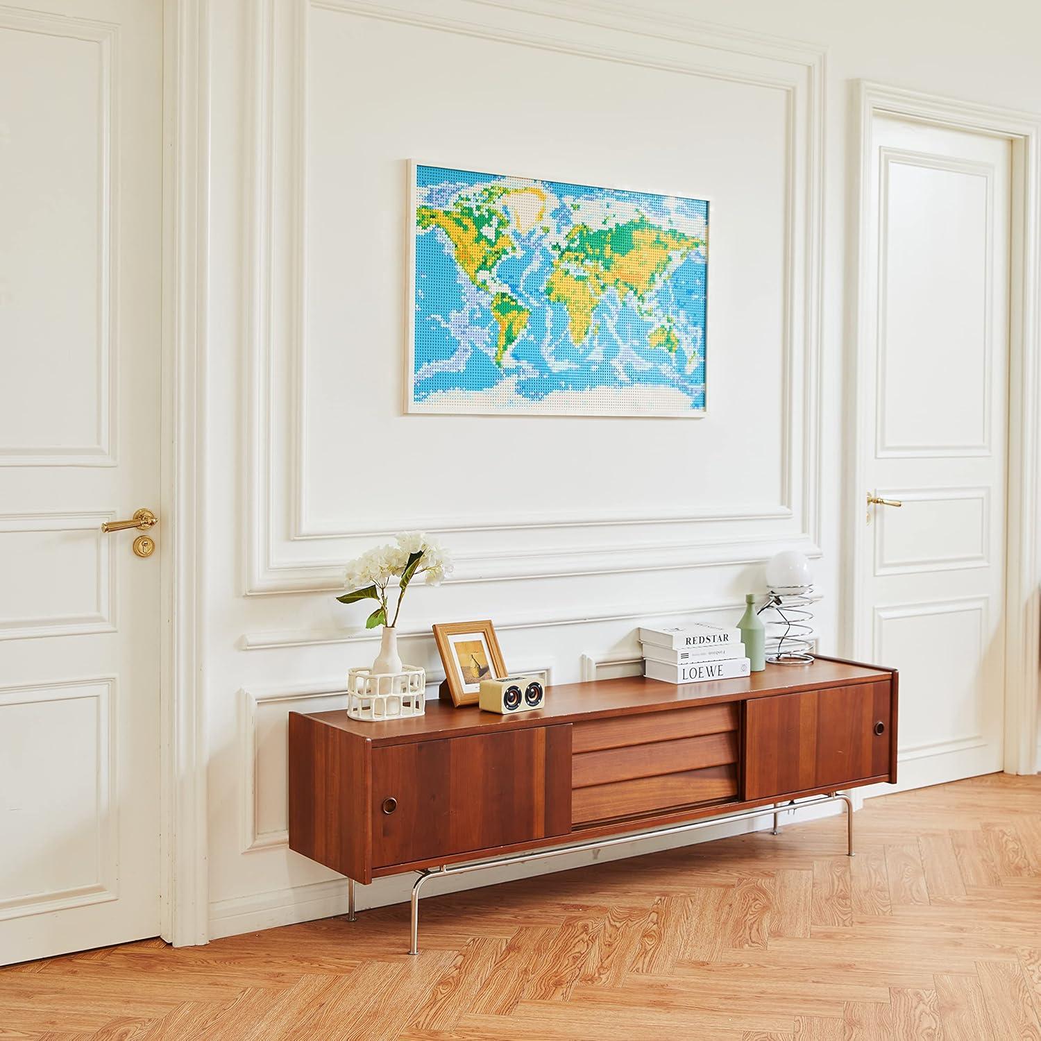 Juego de Construcción Mapa Mundial Block Builder 11065 Piezas