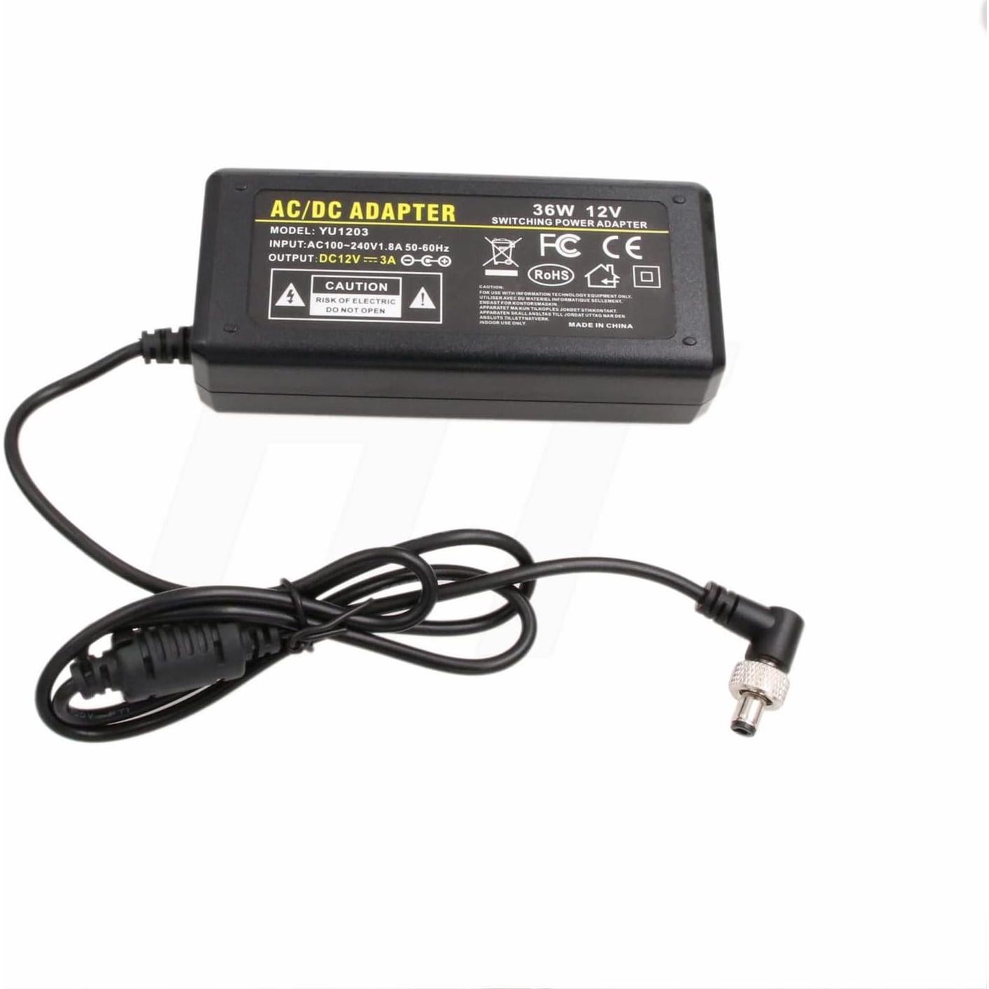 Adaptador de Corriente 12V 3A DC de Bloqueo HangTon 5.5mm