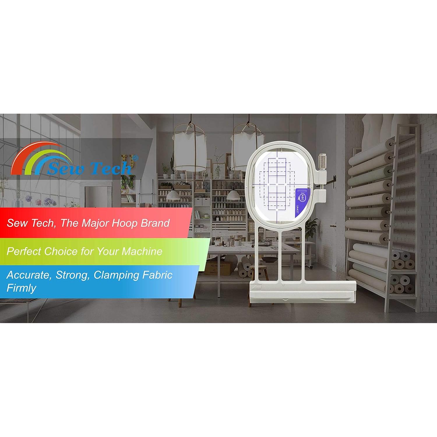 Aro de Bordado Sew Tech 20.5x14.1cm para Brother y Babylock