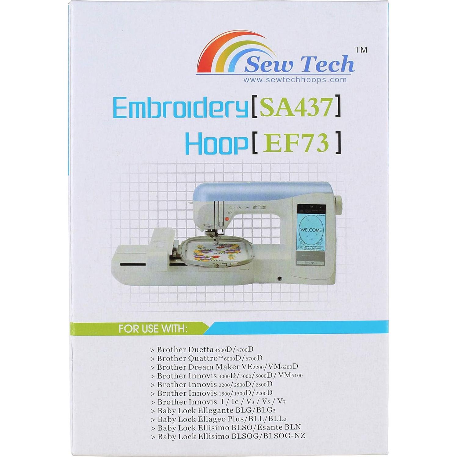 Aro de Bordado Sew Tech 20.5x14.1cm para Brother y Babylock