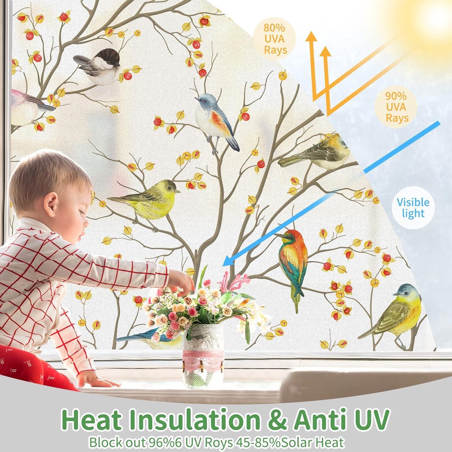 Película de Privacidad DKTIE 45x200 cm Vinilo Esmerilado