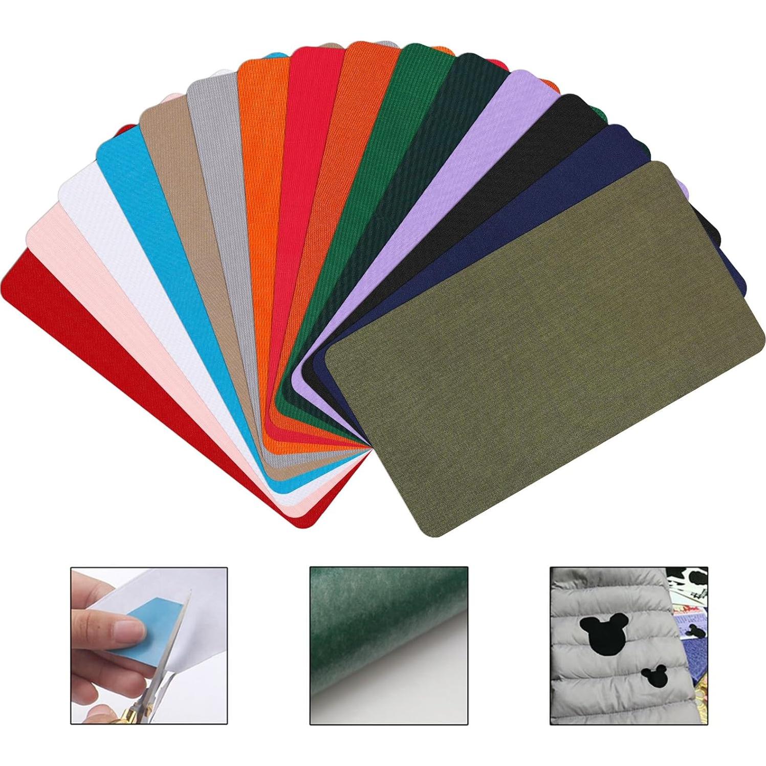 15 Parches Autoadhesivos de Nylon Pimoys 20x10 cm Impermeables