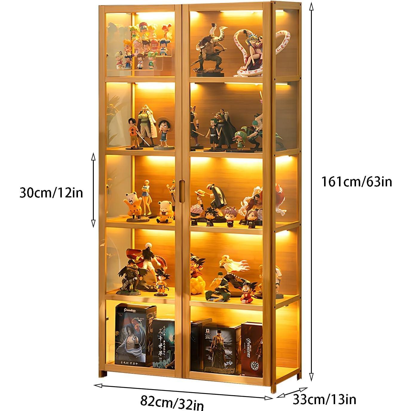 Gabinete de Exhibición Curio Iusyugh 5 Niveles 173 cm