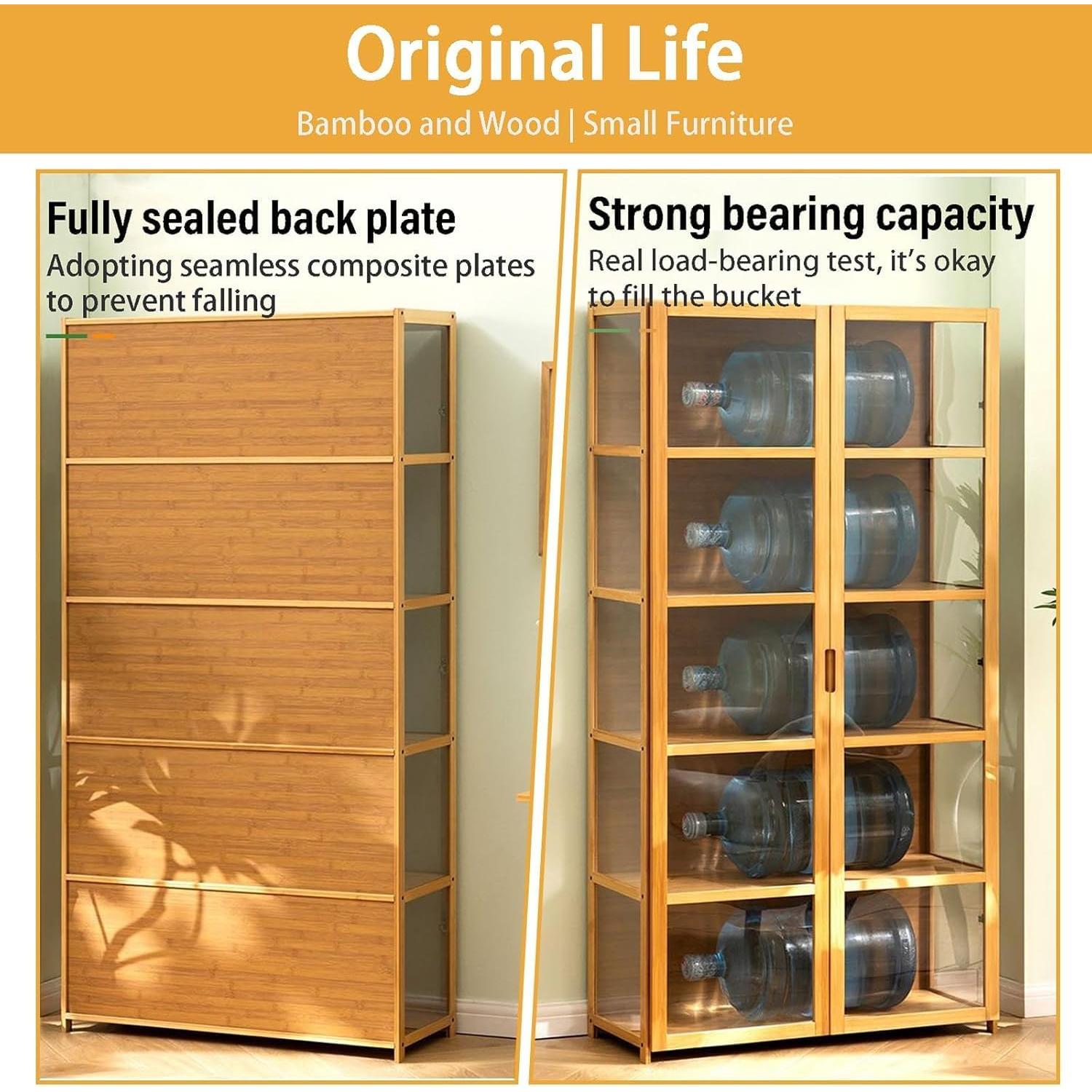 Gabinete de Exhibición Curio Iusyugh 5 Niveles 173 cm