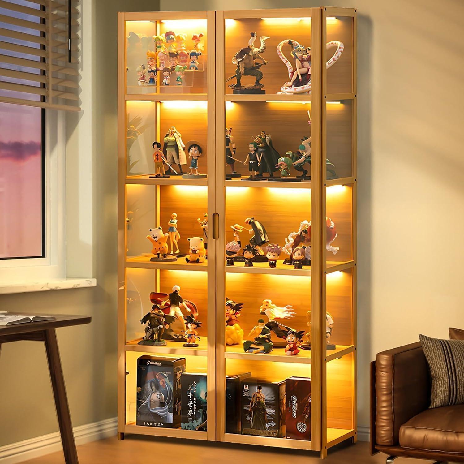 Gabinete de Exhibición Curio Iusyugh 5 Niveles 173 cm