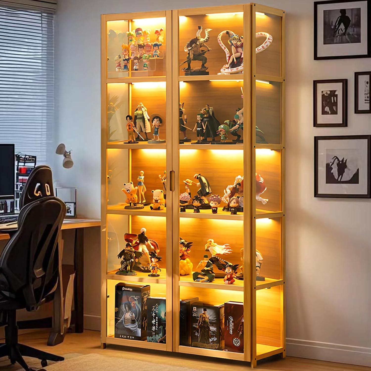 Gabinete de Exhibición Curio Iusyugh 5 Niveles 173 cm