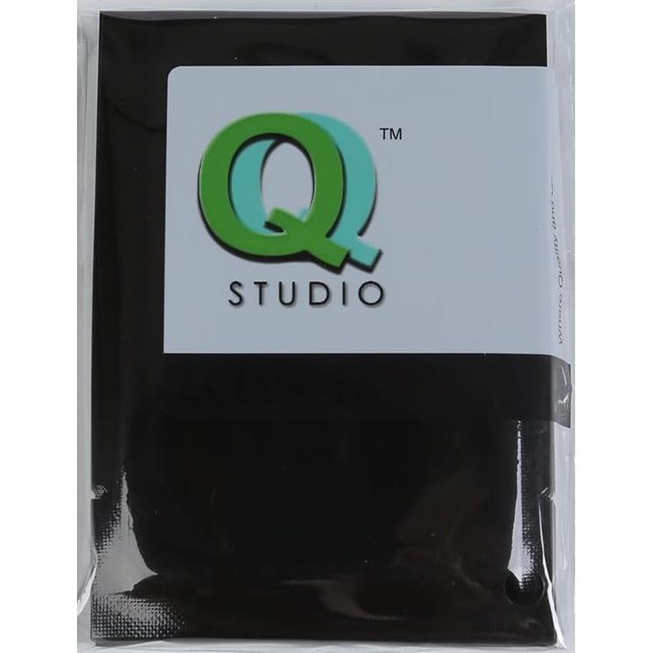 Bolsas Sellables Mylar QQ Studio 100 Pcs 6x9cm Negro