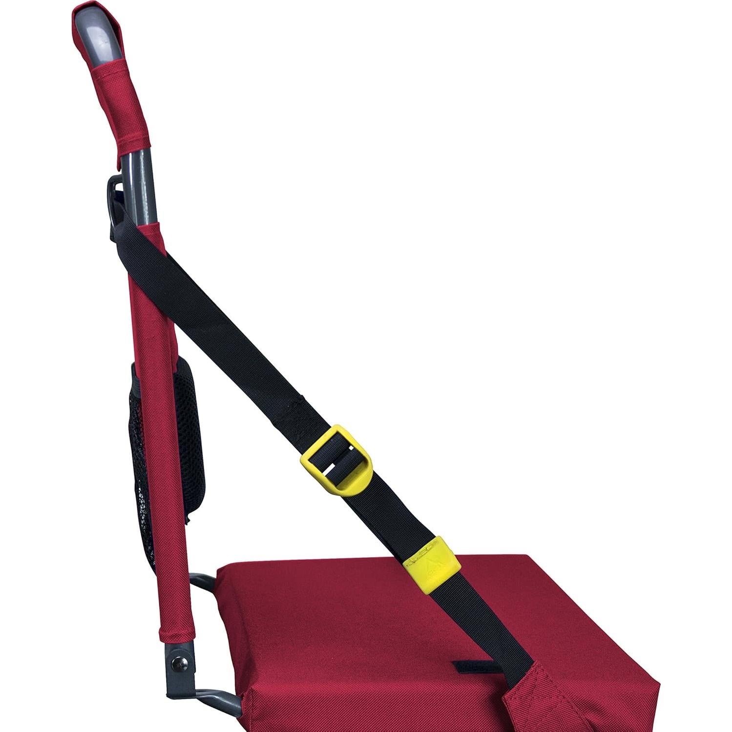 Silla de Estadio Lumbar GCI Outdoor BleacherBack Roja