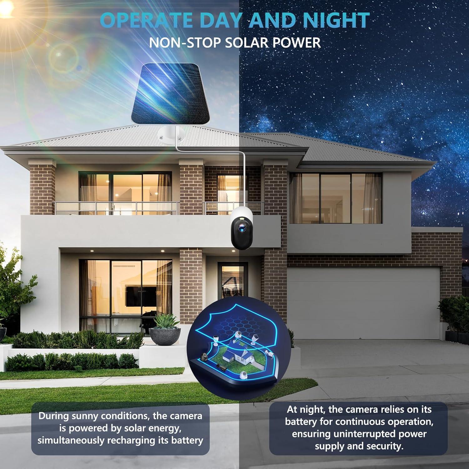 Cargador Solar GAGALEME para Cámaras Arlo Pro 3/4/5S/Ultra