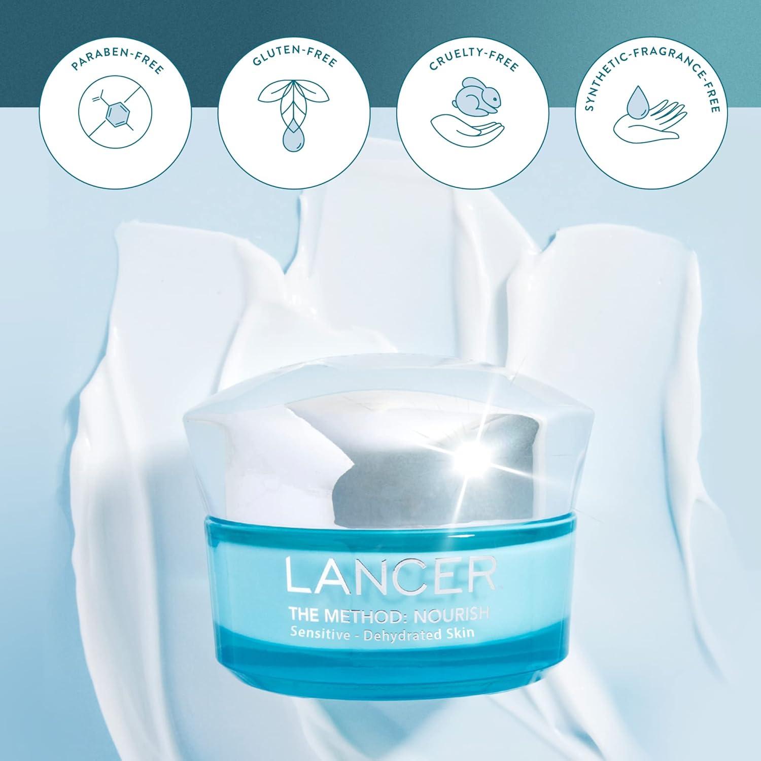 Crema Hidratante Antienvejecimiento Lancer 53g Piel Sensible