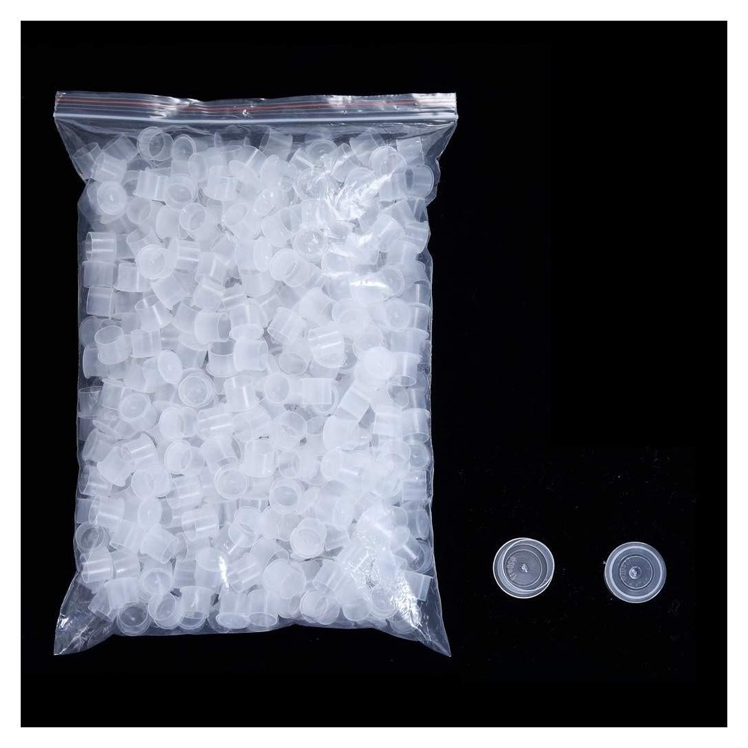 Tazas de Tinta para Tatuajes DOWEI XL 500pcs Plástico 20mm