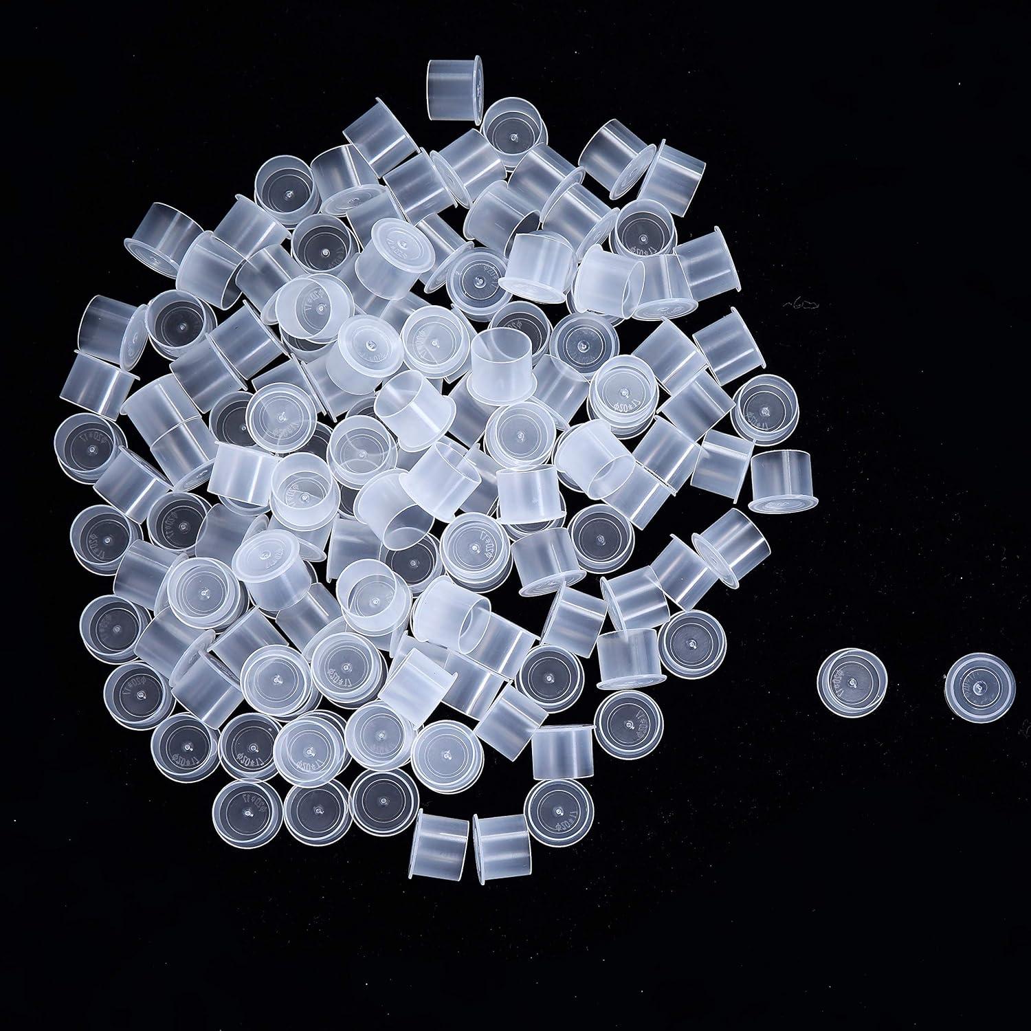 Tazas de Tinta para Tatuajes DOWEI XL 500pcs Plástico 20mm