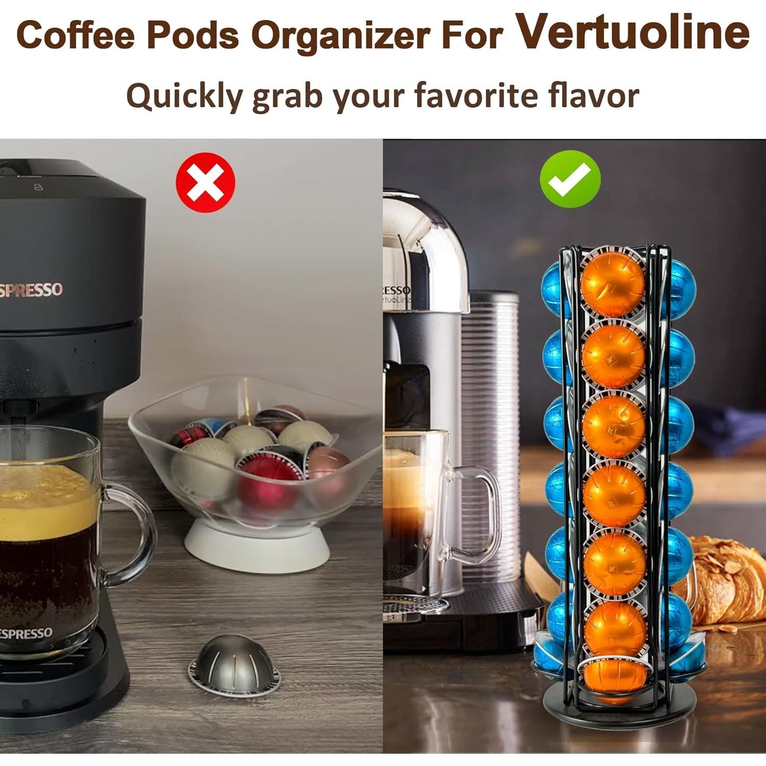 Organizador de Cápsulas Nespresso Vertuo WORBIC 28 Unidades