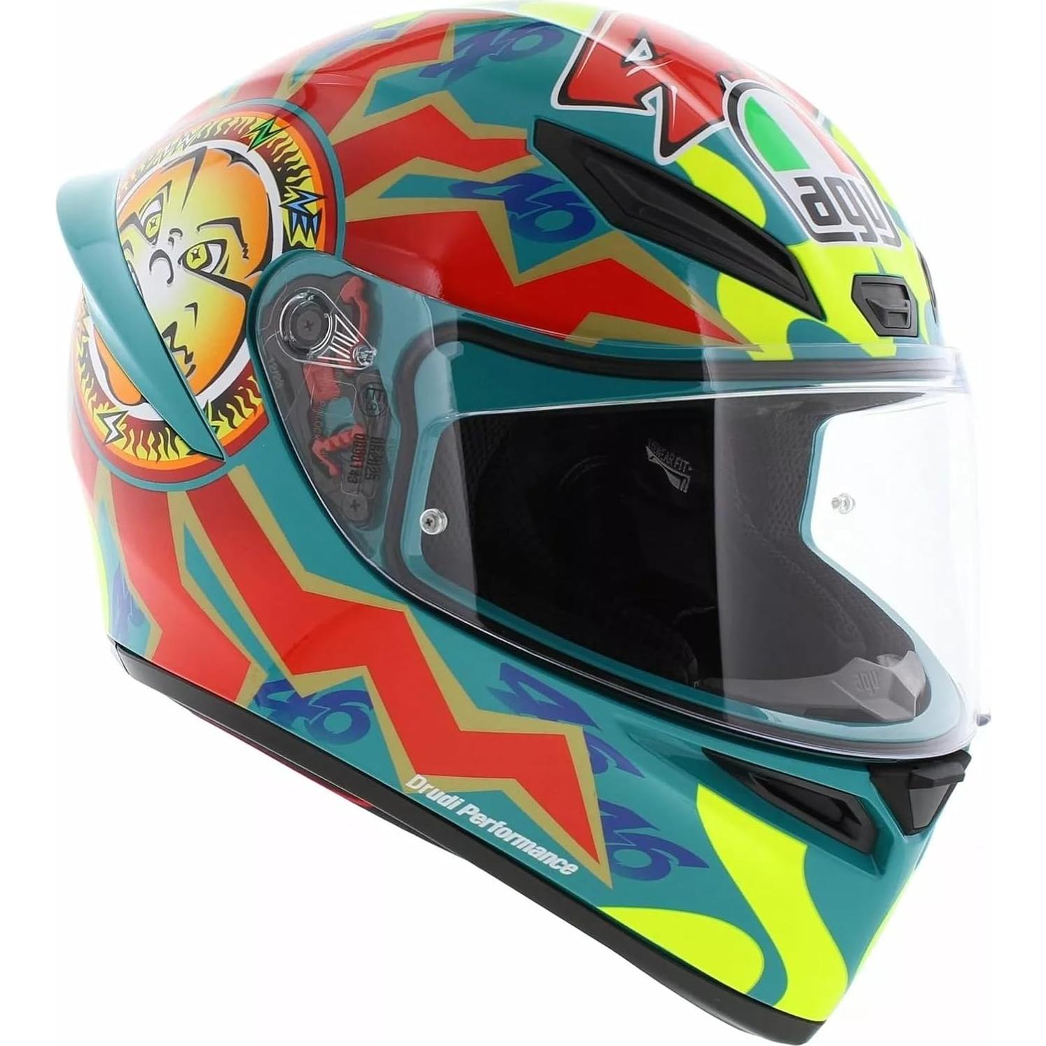 Casco AGV K1 S Rossi 1999 XL Aerodinámico Multi