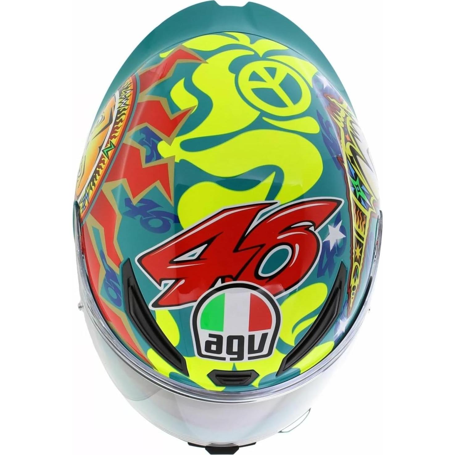 Casco AGV K1 S Rossi 1999 XL Aerodinámico Multi