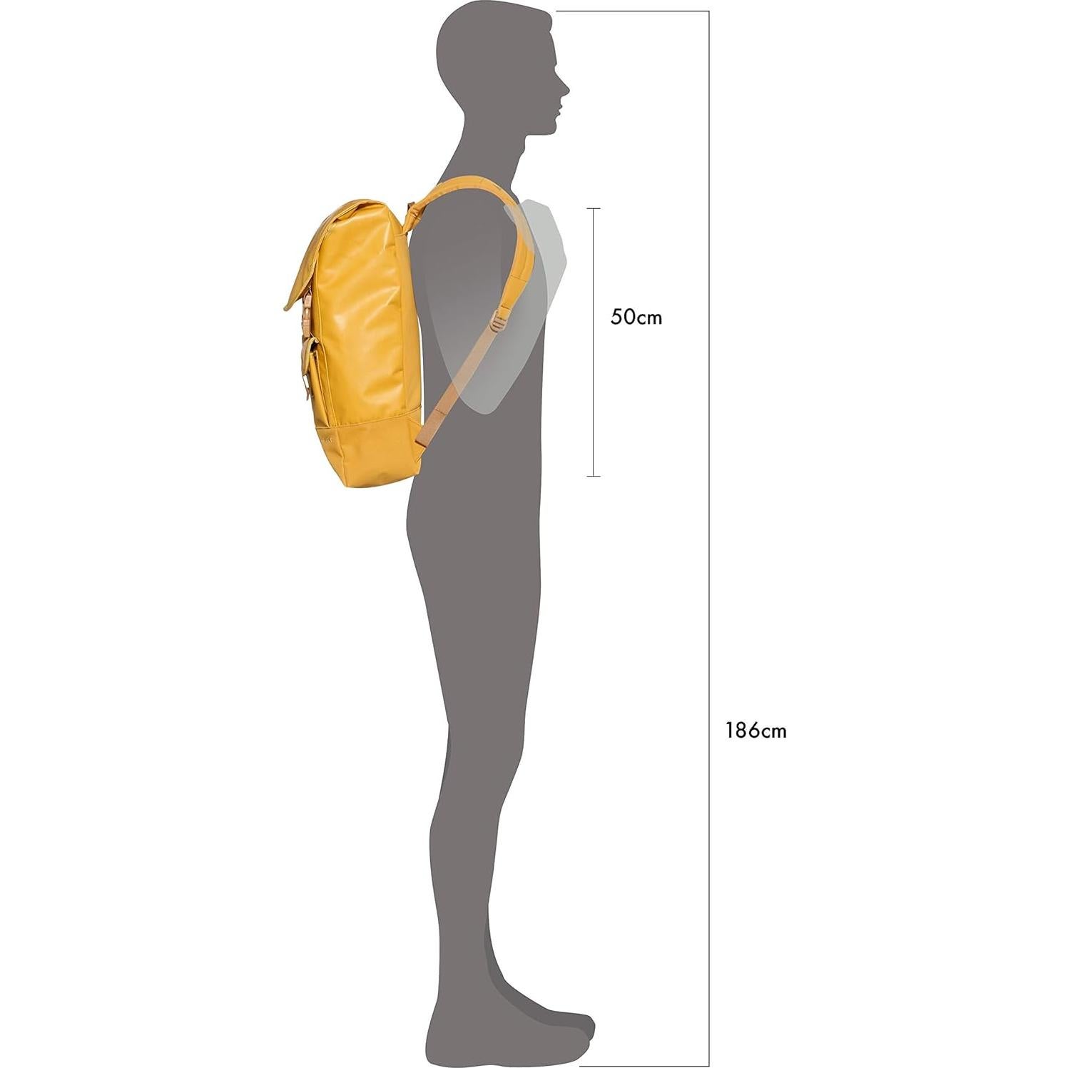 Mochila Deportiva Vaude Esk Caramelo 17L para Laptop 15.6"