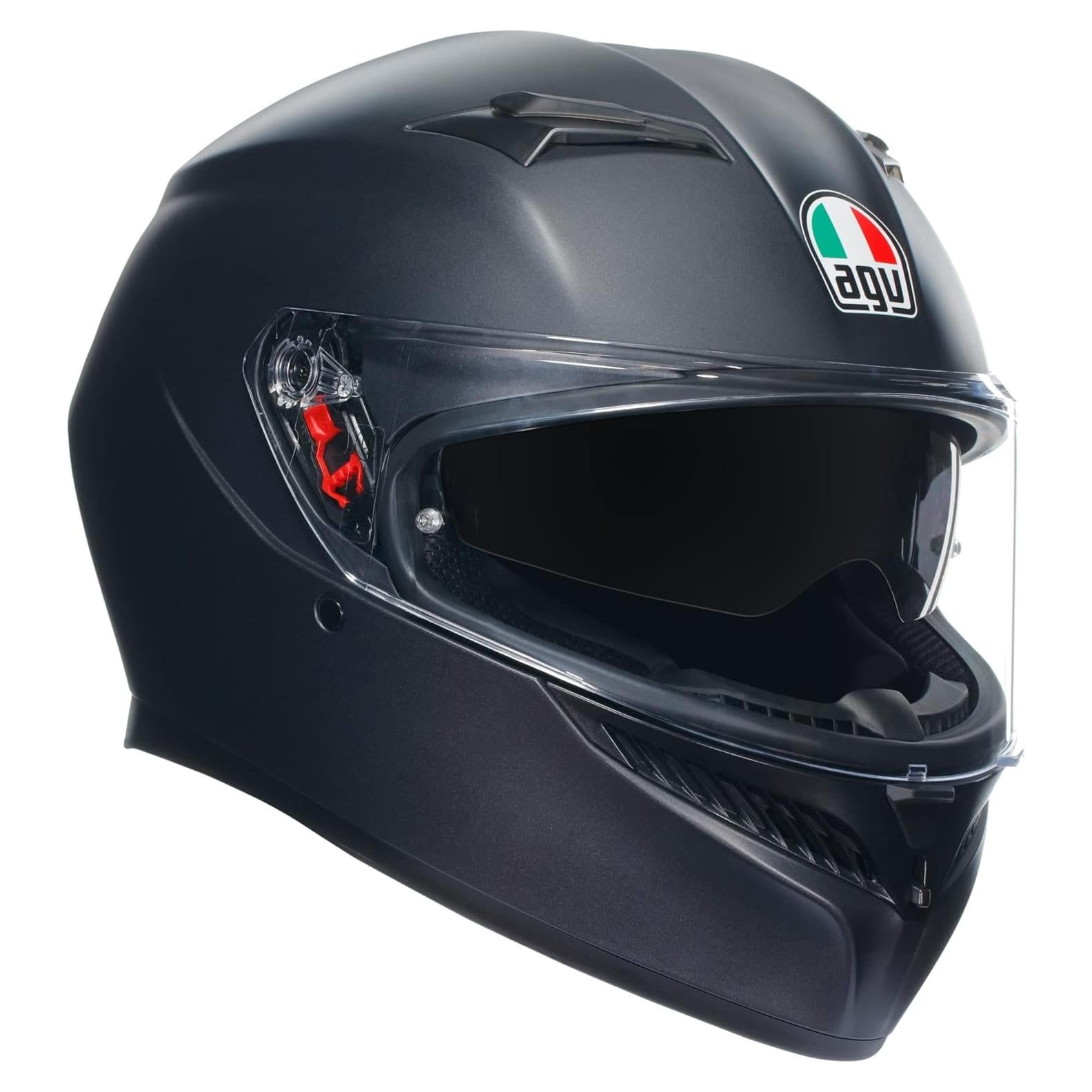 AGV K3 Street Helmet-Matte Black-XL