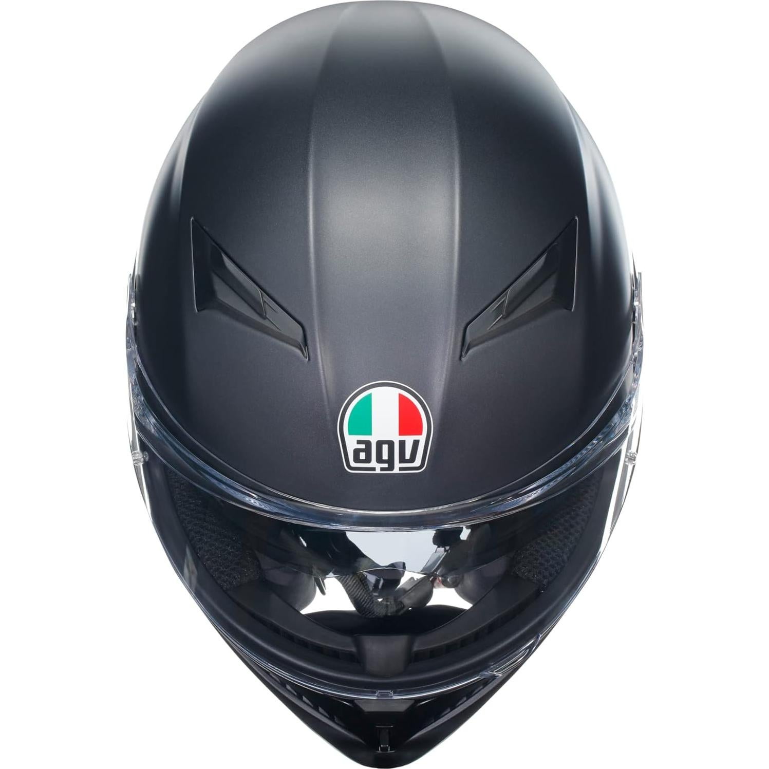 AGV K3 Street Helmet-Matte Black-XL