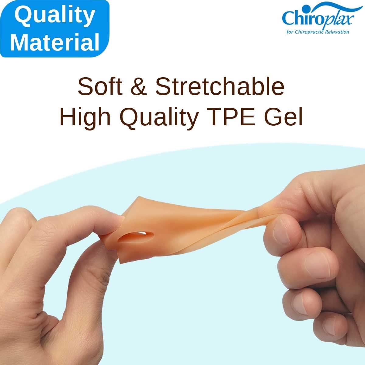 Corrector de Juanetes Chiroplax - Almohadillas de Gel Suave