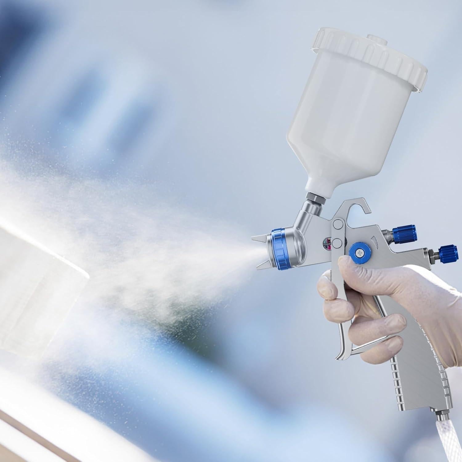 Pistola de Pulverización de Aire LVLP GATTLELIC 1.3/1.5/1.7mm