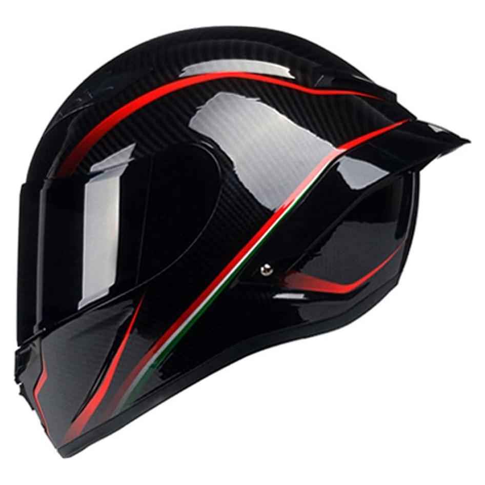Carbon Fiber Motorcycle Helmet Full Face Motocross Off Road Moto Street Bike Racing Helmets