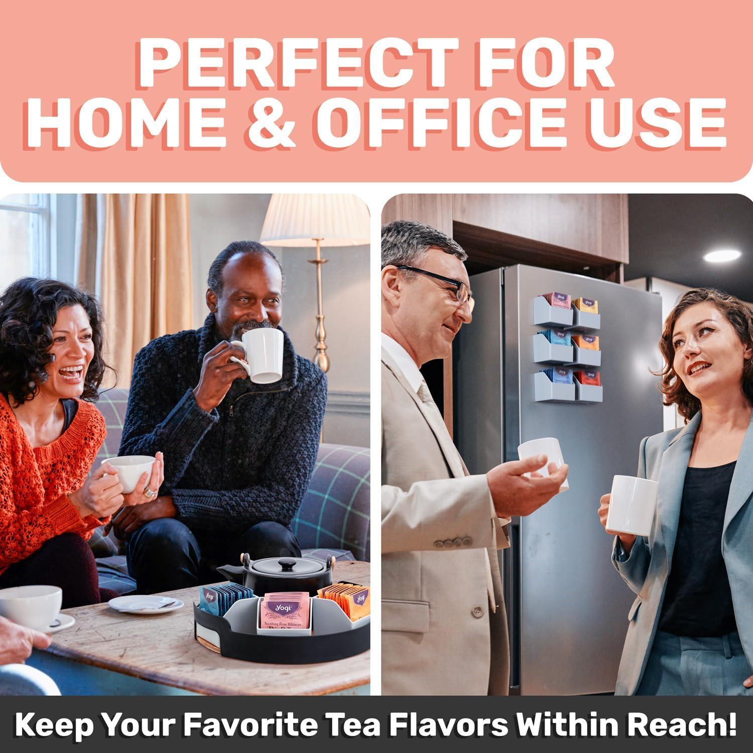 Organizador Magnético de Bolsas de Té Mona Designers - Set de 6