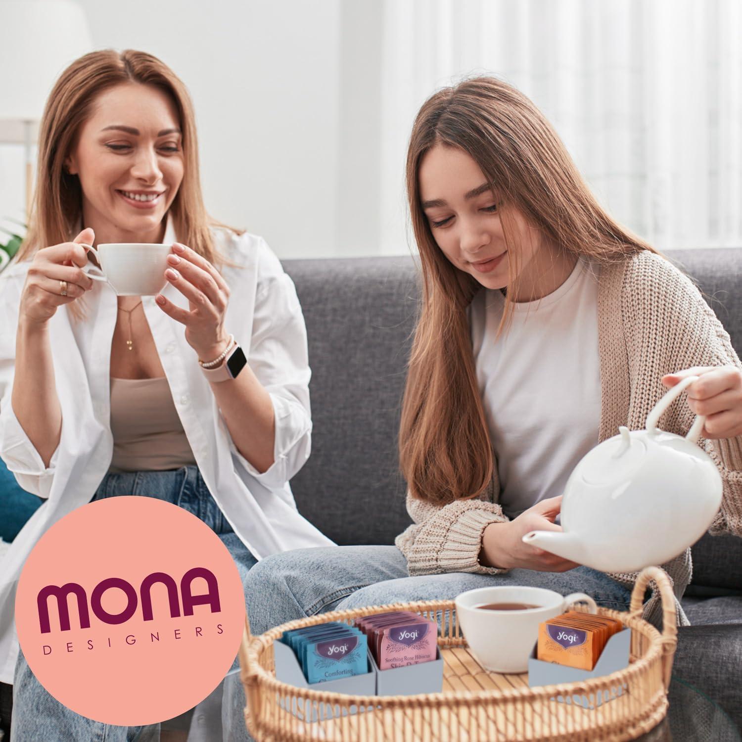 Organizador Magnético de Bolsas de Té Mona Designers - Set de 6