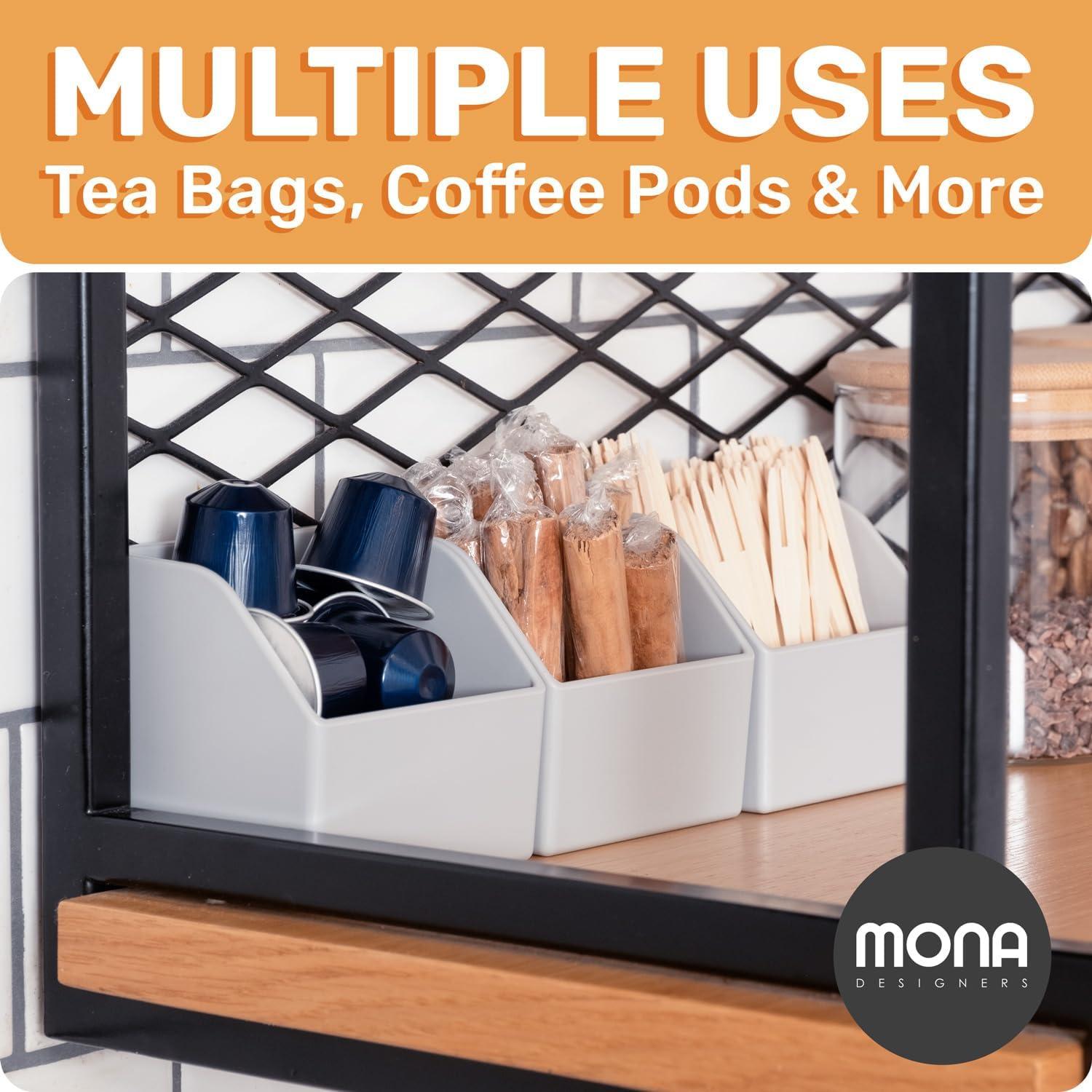 Organizador Magnético de Bolsas de Té Mona Designers - Set de 6