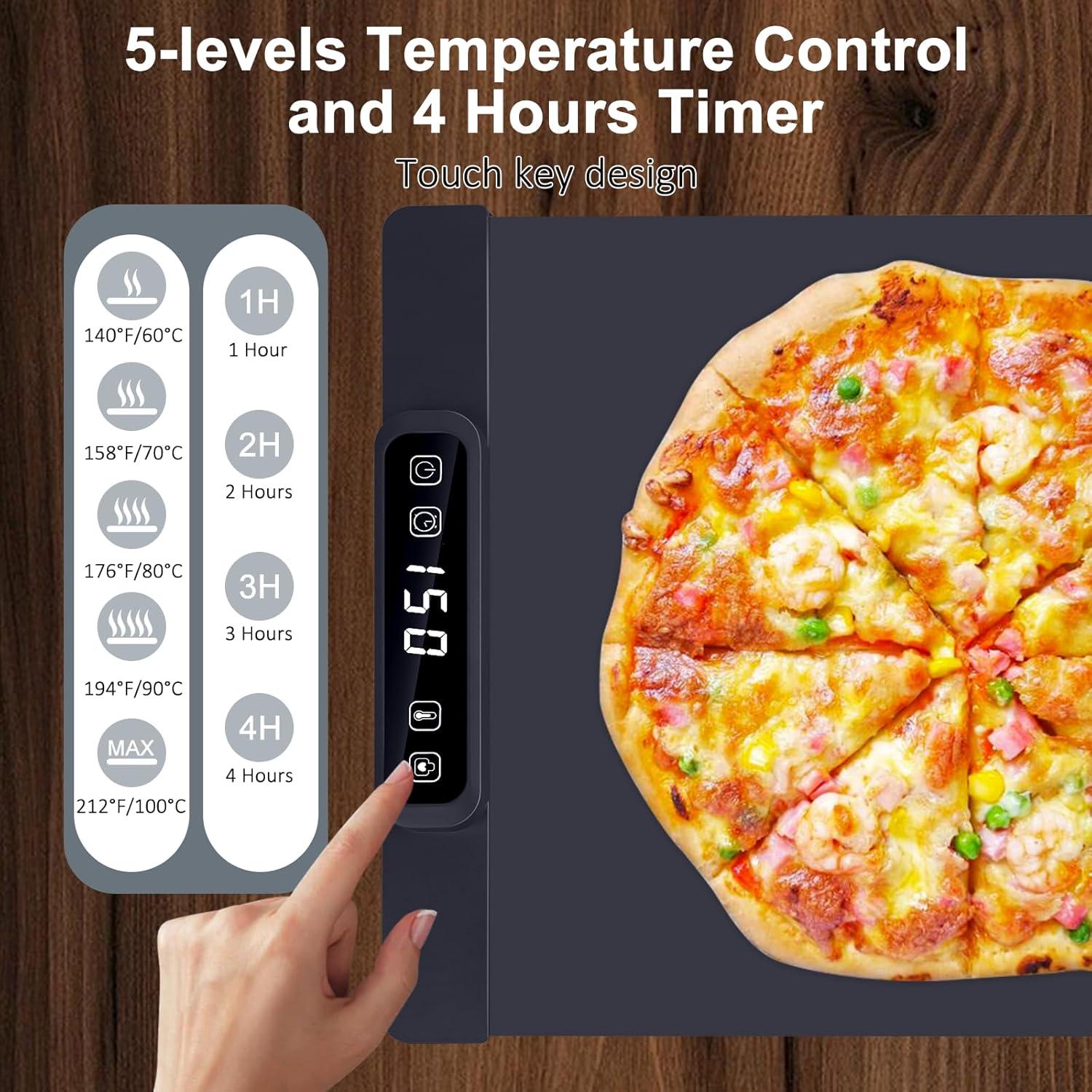 Alfombrilla Calentadora Eléctrica LetGoShop 61x38cm 5 Temperaturas