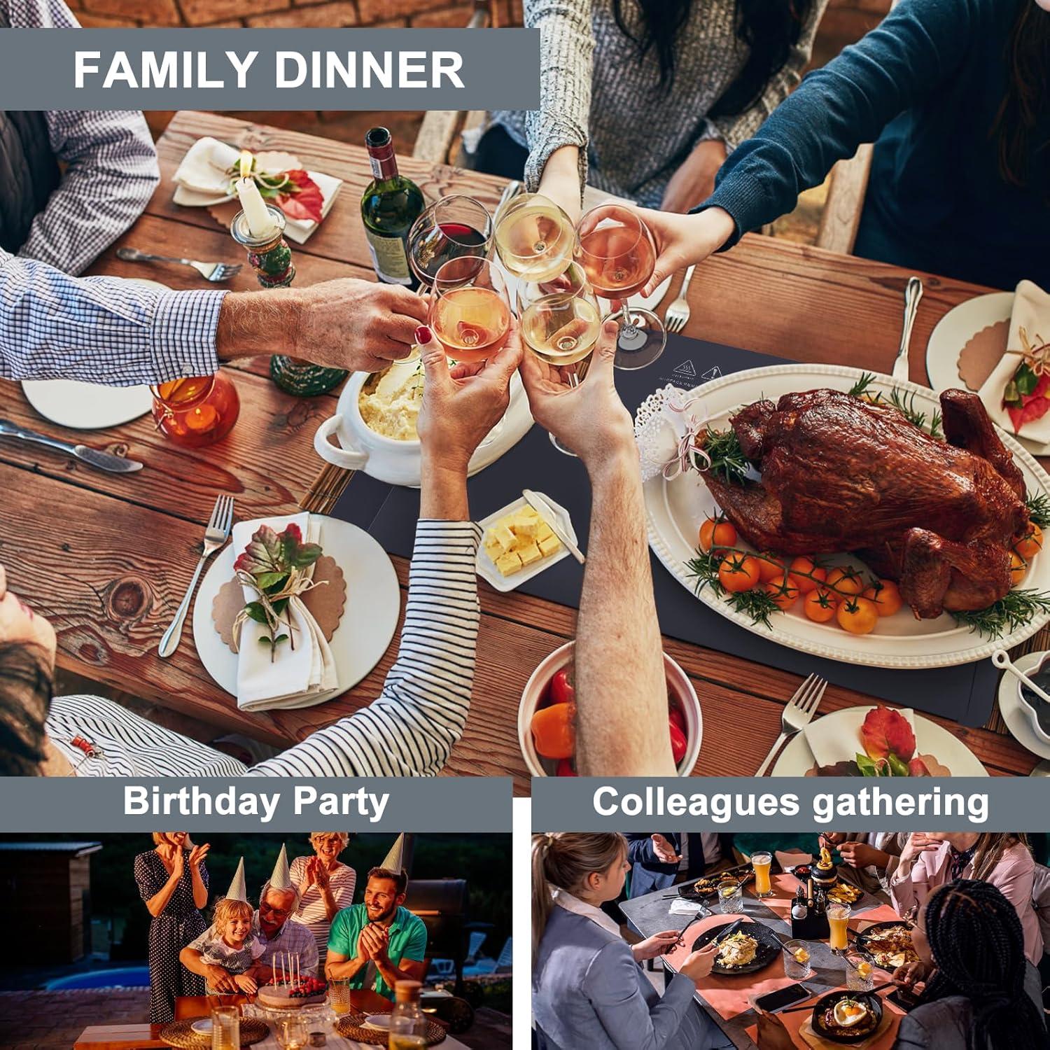 Alfombrilla Calentadora Eléctrica LetGoShop 61x38cm 5 Temperaturas