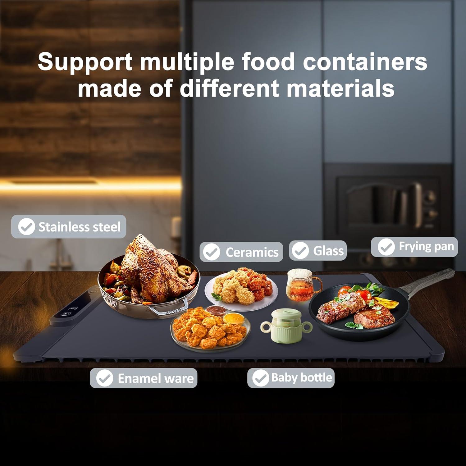 Alfombrilla Calentadora Eléctrica LetGoShop 61x38cm 5 Temperaturas