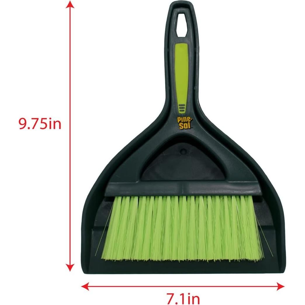 Juego de Mini Recogedor y Cepillo Pine-Sol Verde Compacto