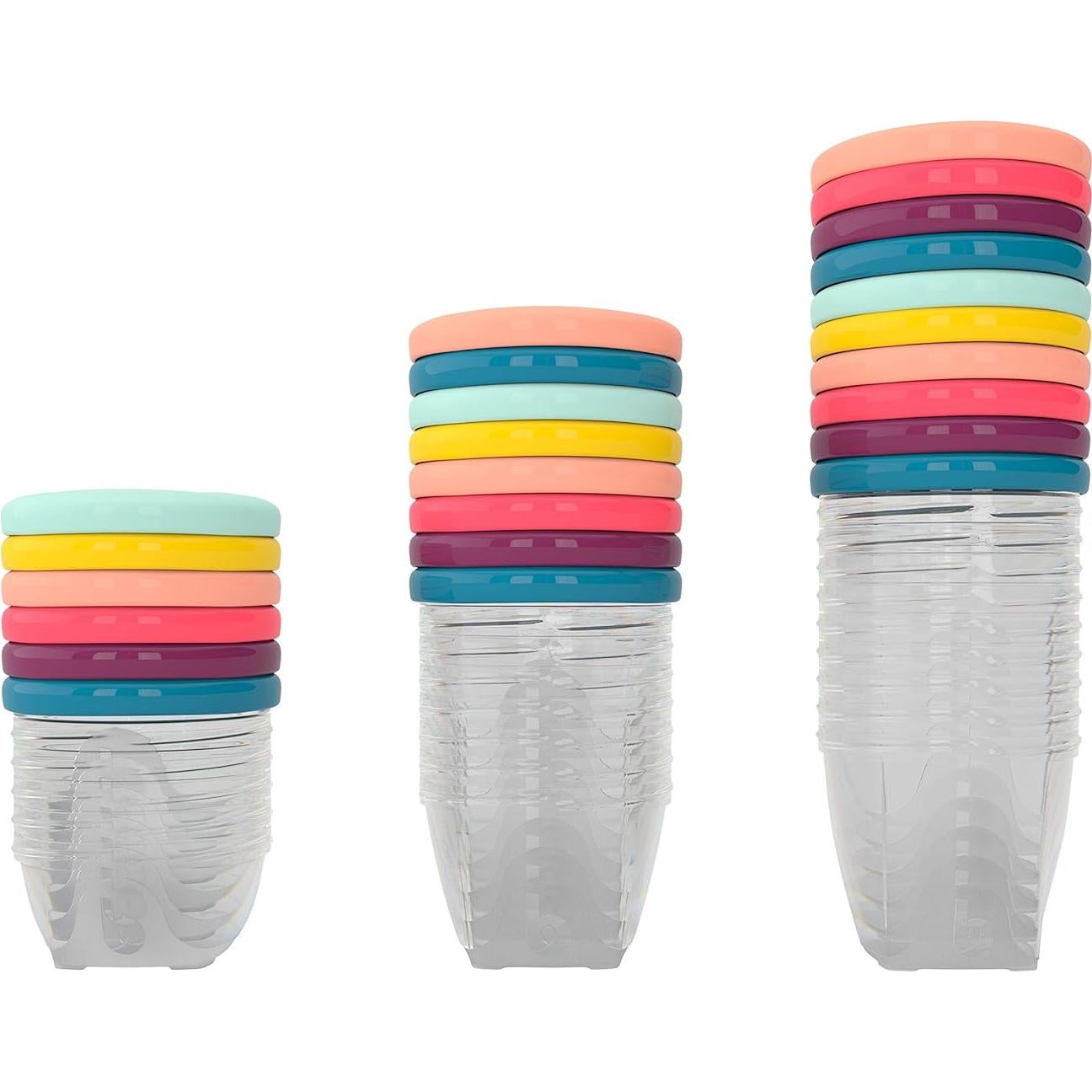 Juego de tarros de comida para bebé Babymoov 24 piezas sin BPA