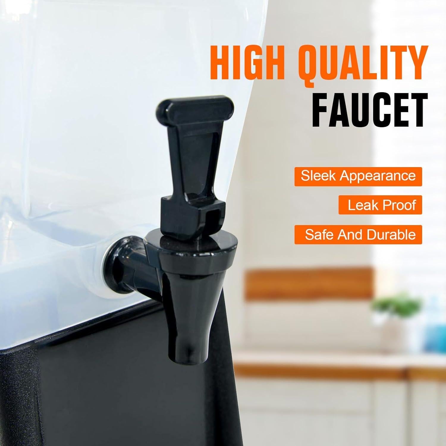 Dispensador de Bebidas Hakka 11L con Grifo para Fiestas