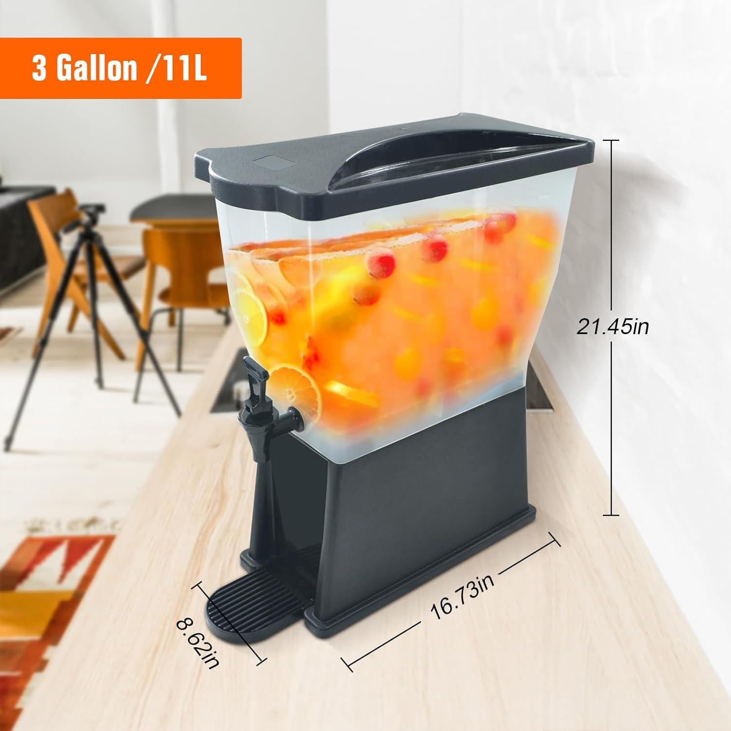 Dispensador de Bebidas Hakka 11L con Grifo para Fiestas