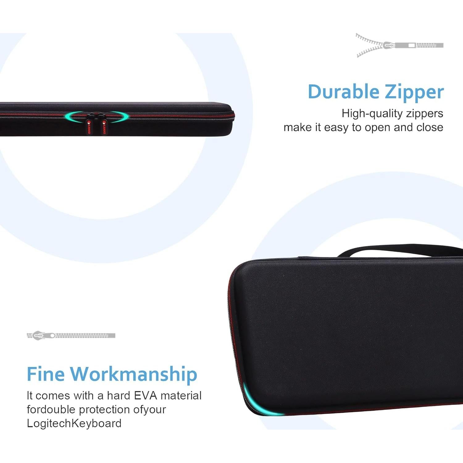 Funda Dura XANAD para Teclado Inalámbrico Logitech MX Keys