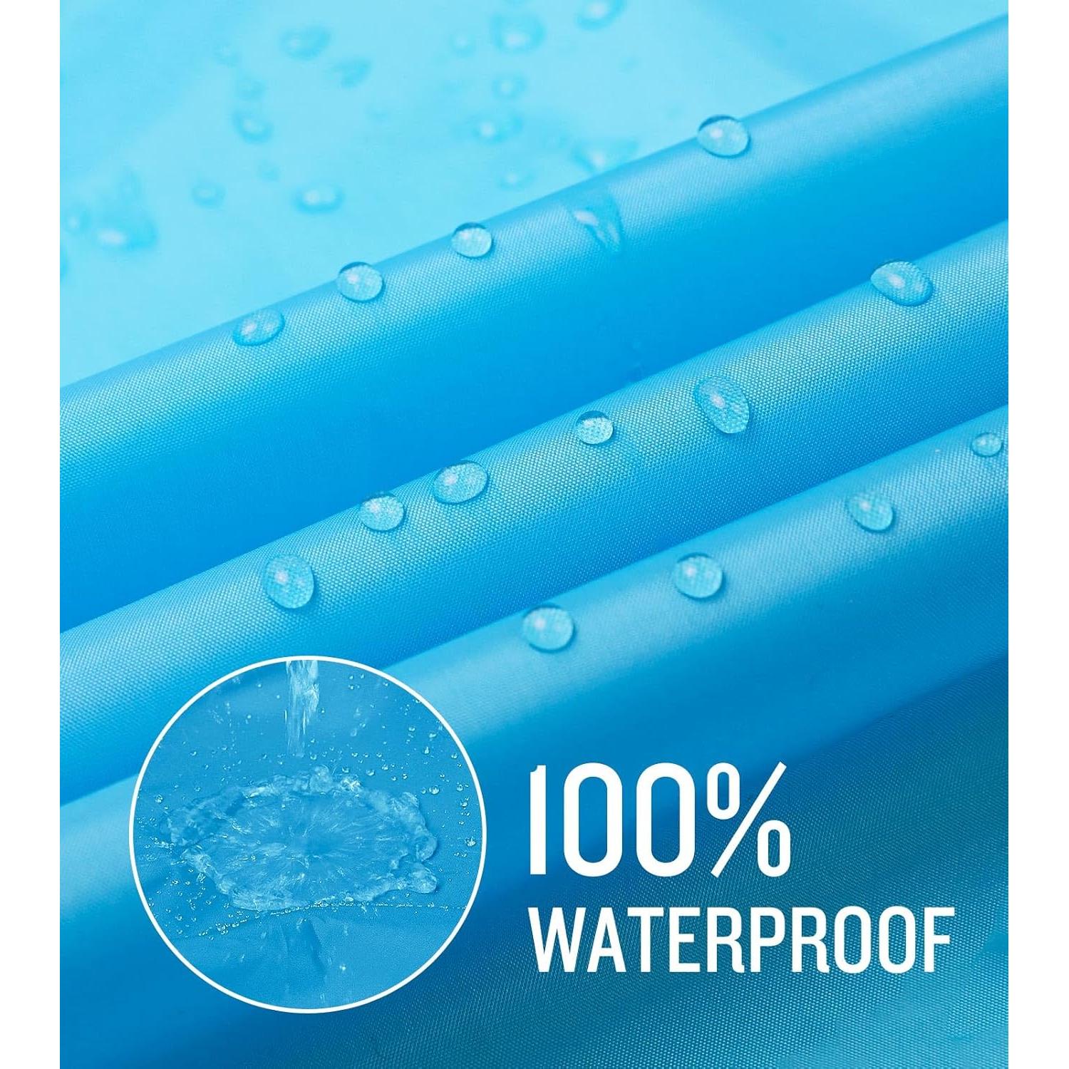 Chaqueta Impermeable Ligera Niños SaphiRose K28 Azul 3-5T