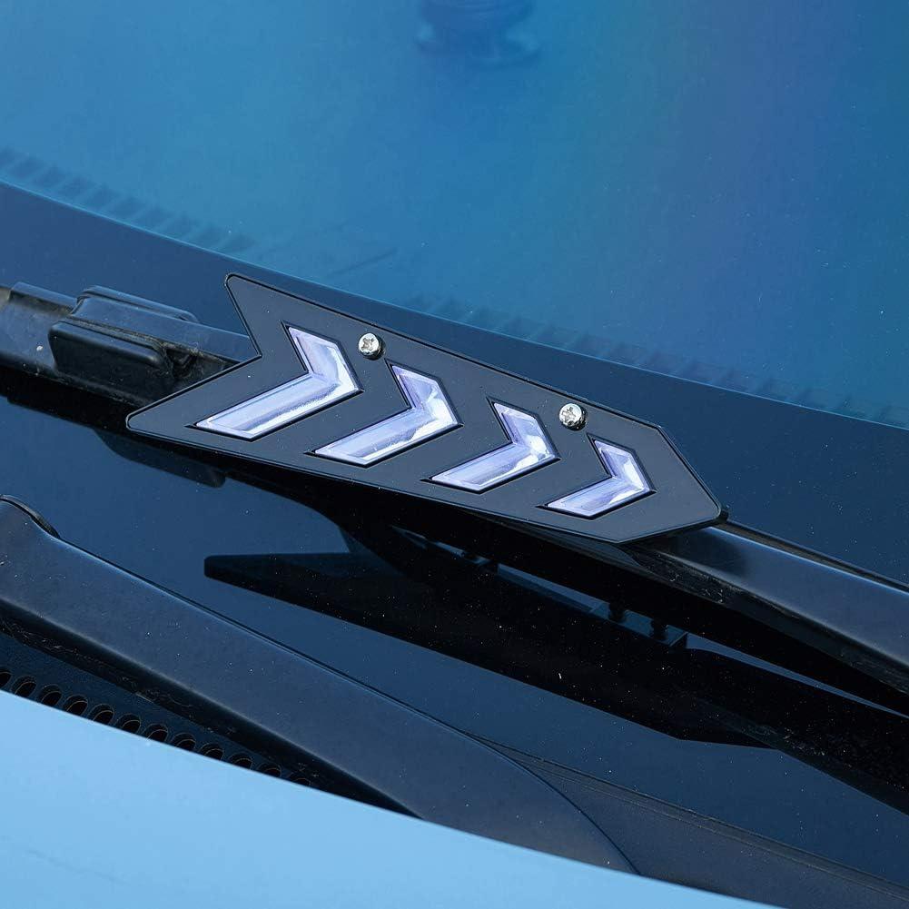 Soporte de Limpiaparabrisas ATMOMO 2 Pcs Spoiler Negro 17.5x4.5cm