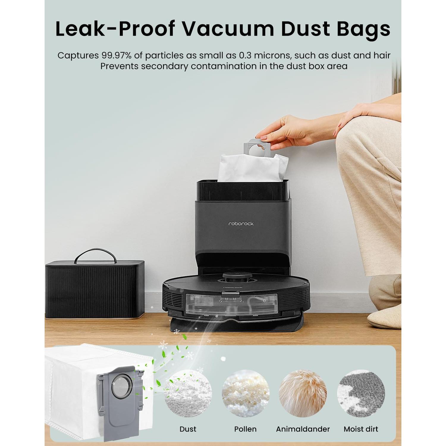 Kit de Accesorios de Repuesto Rrochio para Roborock Qrevo Pro