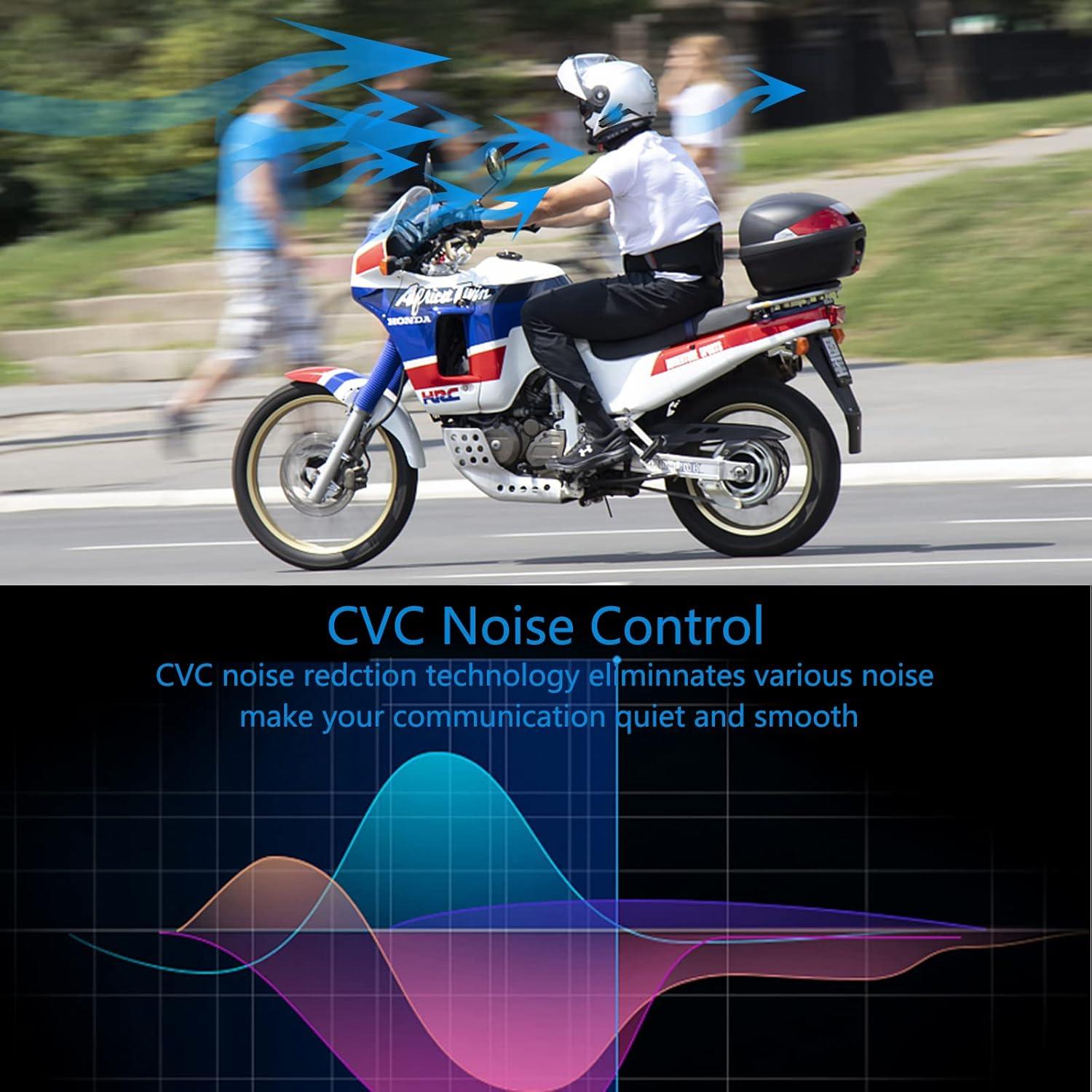 Intercomunicador Wipeeyes E1 para casco de moto IPX6