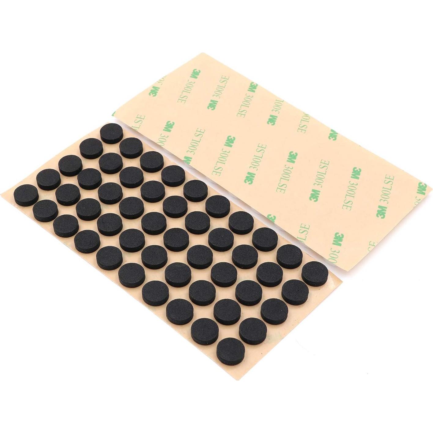 Almohadillas de espuma EVA autoadhesivas 3M 100 unidades - Negro