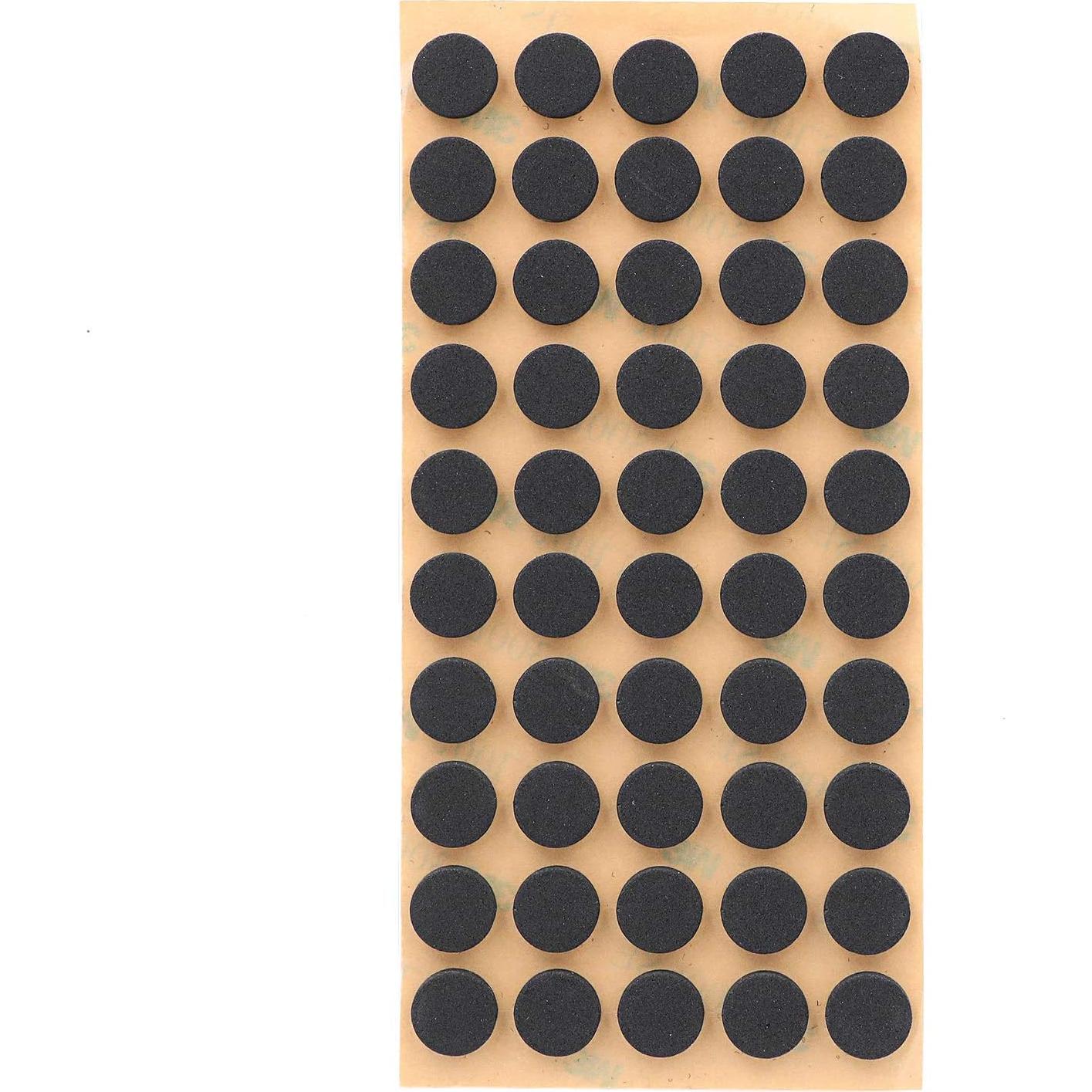 Almohadillas de espuma EVA autoadhesivas 3M 100 unidades - Negro