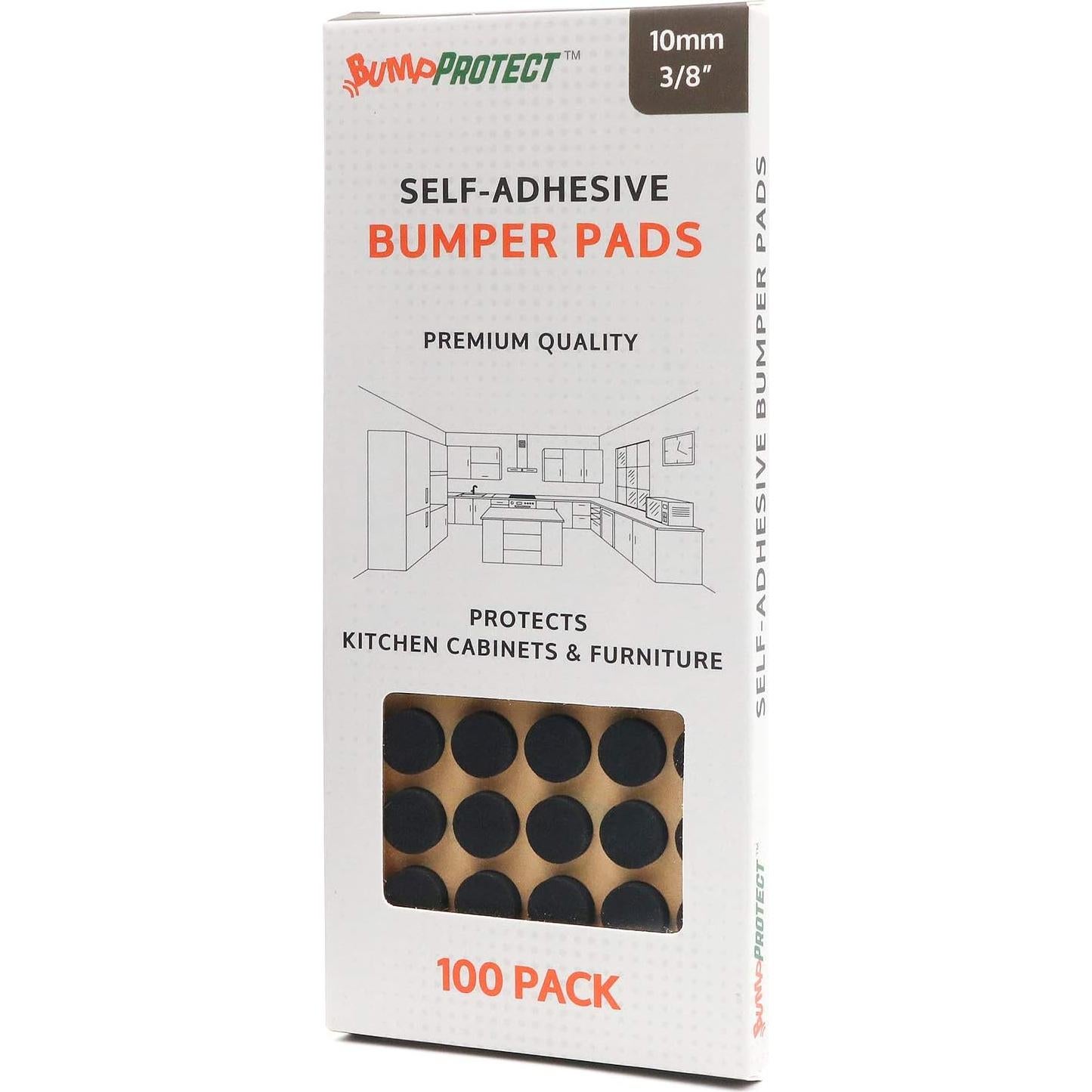 Almohadillas de espuma EVA autoadhesivas 3M 100 unidades - Negro