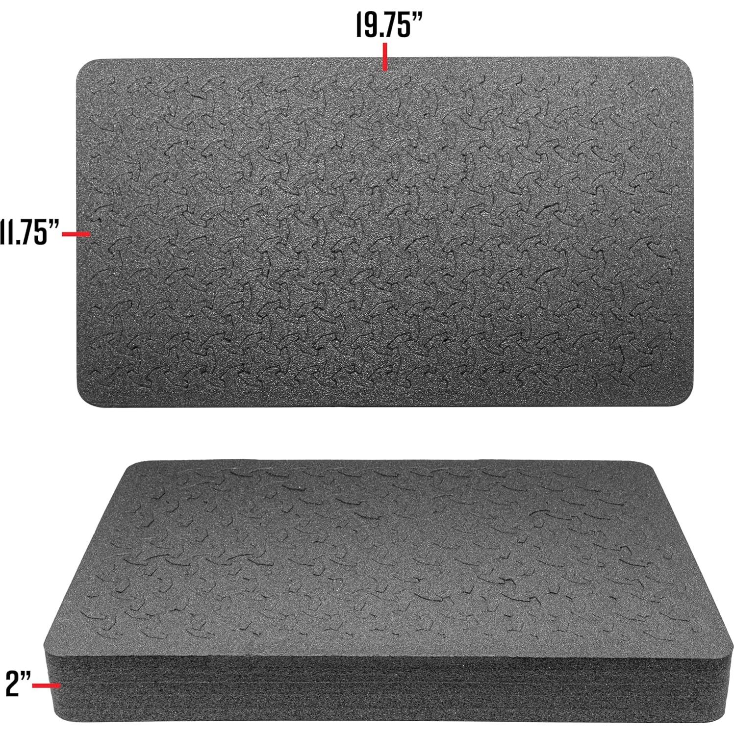 Maleta Rodante Dura Eylar 22" con Espuma RAGAR Reutilizable